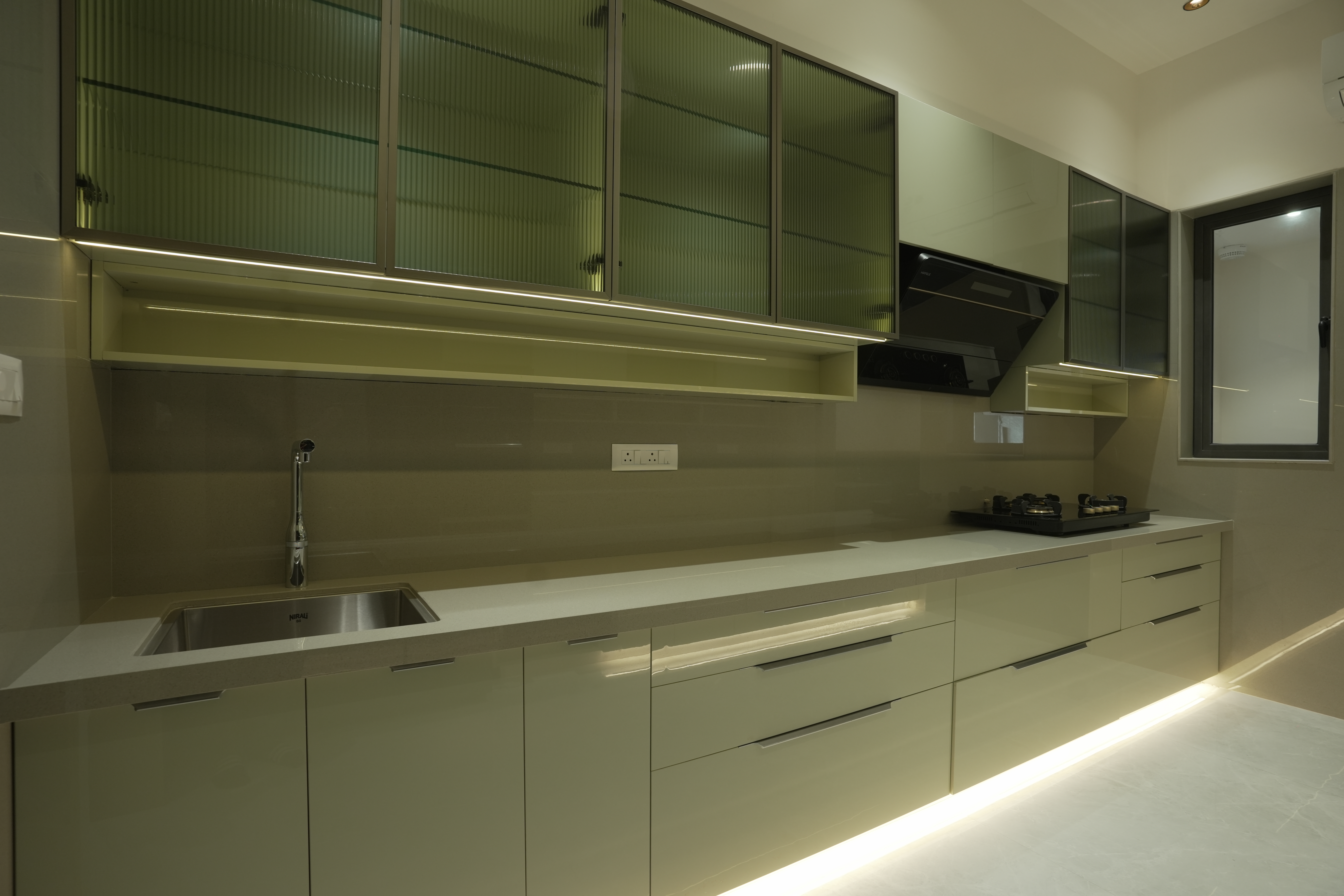 Expansive 4 BHK living area in premium apartments near Wardhaman Nagar, Nagpur